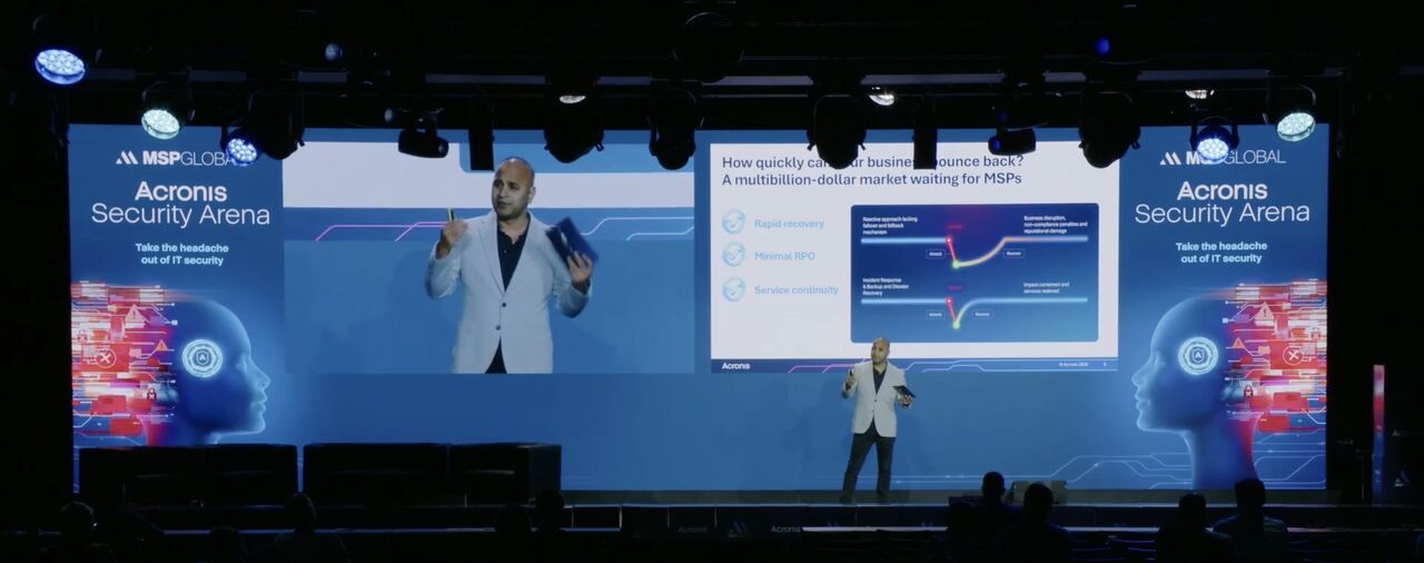 Subramani Rao speaking at MSP Global